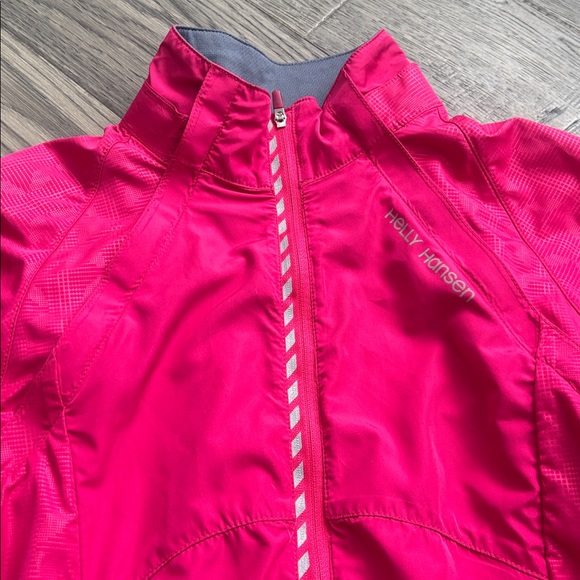 Helly Hansen | Fuchsia Pink Windfoil 2 in 1 Windbreaker Jacket Vest Size Small - Picture 5 of 14